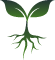 Animated blooming plant icon